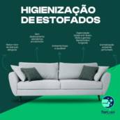 Limpeza de sofá