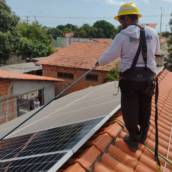 Limpeza de Placa Solar