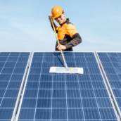 Limpeza de Placa Solar