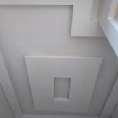 Revestimento em gesso liso