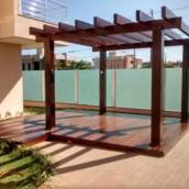 Deck Pergolado para área externa