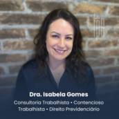 Advogada especializada em contencioso trabalhista em Itapetininga - Dra. Isabela Gomes