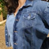 Jaqueta Jeans Feminina