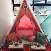 Cabana infantil em Joinville, SC	