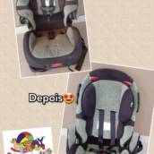 Higienização de cadeirinha de bebê para carro
