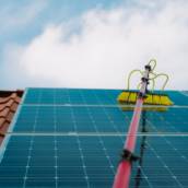 Limpeza de Placa Solar