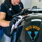 Higienização de estofados automotivos