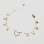 Revendedora Pulseira infantil banhada a ouro