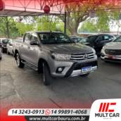 HILUX CAMINHONETE 2.7 16V 4P SRV FLEX CABINE DUPLA AUTOMÁTICO em Bauru