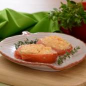 Tomate recheado com ricota