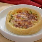 Quiche de alho-poró