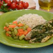 Tilápia com gremolata
