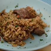 Arroz de cordeiro Leveat