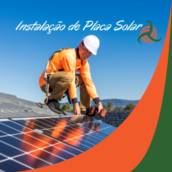 Instalação de placa solar
