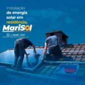 Instalação de placa solar
