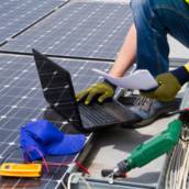 Instalação de placas e inversores fotovoltaicos