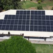 Limpeza de placa solar