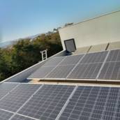 Limpeza de placas solares