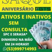 Antecipação do saque aniversário FGTS