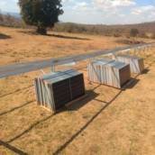 Limpeza de placa solar