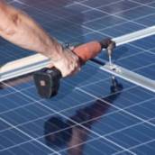 Instalação de placas solares