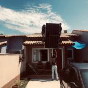 Instalação de placas solares
