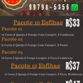 Pacote de esfihas