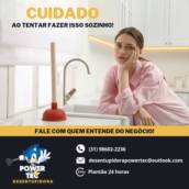 Desentupidora e detetizadora 24 hs