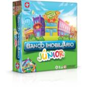 JOGO DE TABULEIRO BANCO IMOBILIÁRIO JÚNIOR
