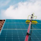 Limpeza de Placa Solar
