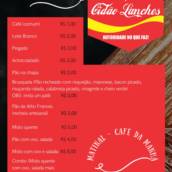 Café da manhã