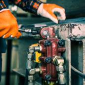 Prensagem de mangueira hidráulica 