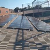 Instalação de energia solar