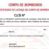 Certificado de licenciamento do Corpo de Bombeiros (CLCB) em Bauru