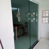 Instalação de vidro