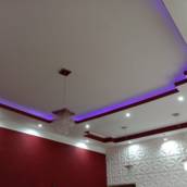 Sanca de gesso com Iluminação LED em Bauru