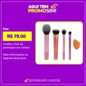 Produtos de beleza e cosméticos em promoção