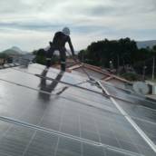 Limpeza de Placa Solar