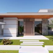 Projeto de casa de luxo
