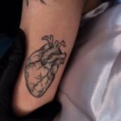Tatuagem de Coração em Bauru