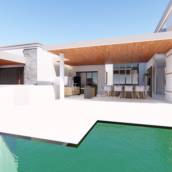 Projeto de casa com piscina