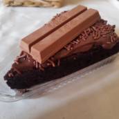 Brownie de kit kat em Bauru