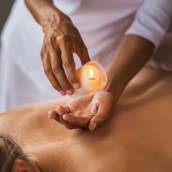 Candle massage (Massagem com velas) em Bauru