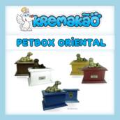 Petbox Oriental para Guardar Cinzas de Animais 