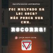 Recursos multas e processos - lei seca