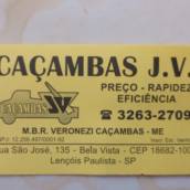 Entrega e coleta de caçambas