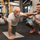 Personal trainer para idosos