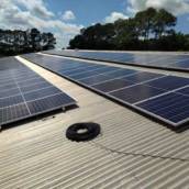 Sistema fotovoltaico em Caibaté - RS 