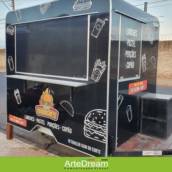 Envelopamento de trailer ou barraca em Bauru