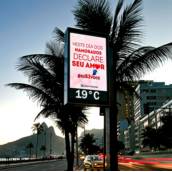 Painel de LED publicitário